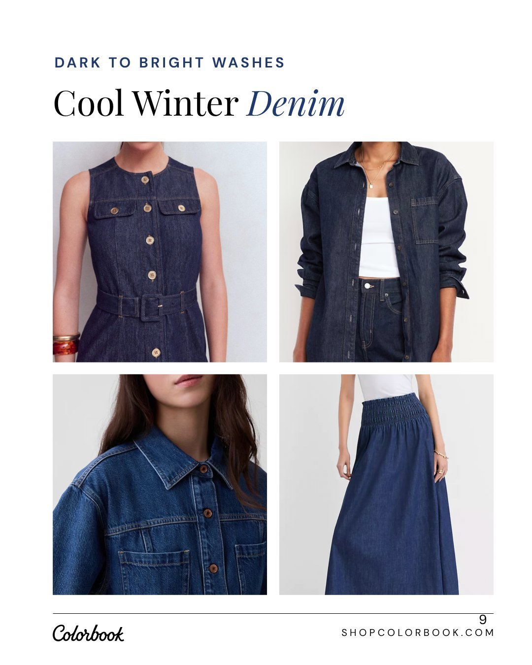 Cool Winter denim guide